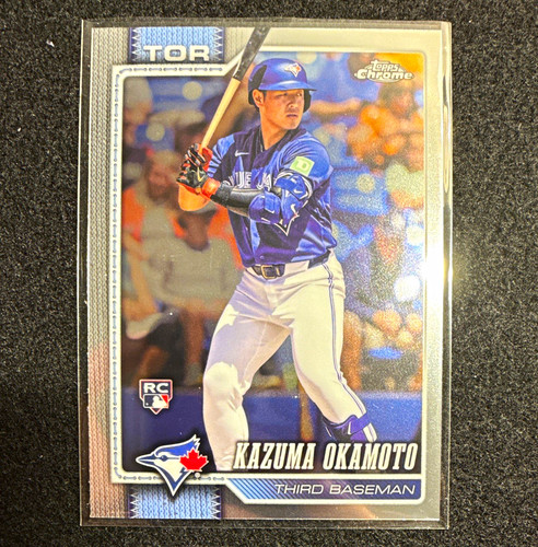 2026 topps chrome kazuma - topps,